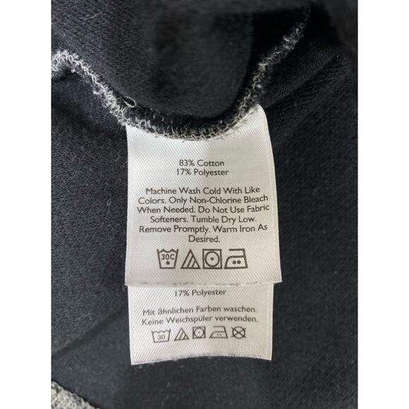 Eddie Bauer Mens Sweater Size 2XL Heathered Charcoal Grey 1/4 Zip - Picture 4 of 7